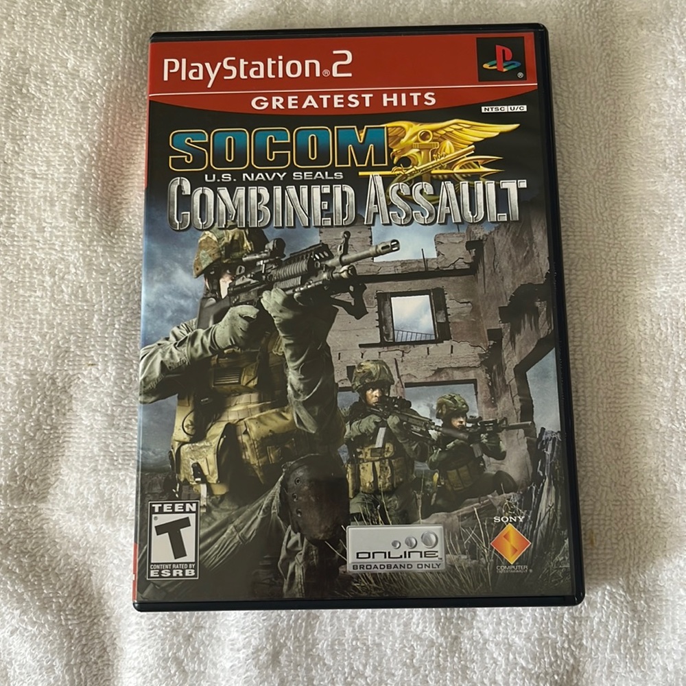 PlayStation2 Game SOCOM U.S. NAVY SEALS Combined Assault